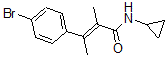 CAS#: 60548-29-0， 4-Bromo-N-Cyclopropyl-alpha,beta-Dimethylcinnamamide