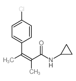 CAS#: 60548-44-9， (Z)-4-Chloro-N-Cyclopropyl-alpha,beta-Dimethylcinnamamide