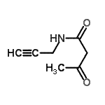CAS#: 60557-23-5， 3-Oxo-N-(2-Propyn-1-Yl)Butanamide