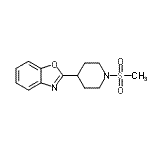 CAS#: 605627-81-4， 2-[1-(Methylsulfonyl)-4-piperidinyl]-1,3-benzoxazole