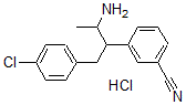 CAS 登录号：605680-52-2， 3-[2-氨基-1-[(4-氯苯基)甲基]丙基]-苯甲腈盐酸盐(1:1)