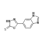 CAS#: 606091-78-5， 5-(1H-Benzimidazol-6-yl)-1,3,4-oxadiazole-2(3H)-thione