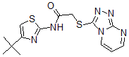 CAS#: 606121-85-1， N-[4-(Tert-Butyl)-Thiazol-2-Yl]-2-(1,2,4-Triazolo[4,3-a]Pyrimidin-3-Ylthio)-Acetamide