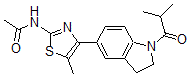 CAS#: 606121-90-8， N-[4-[2,3-Dihydro-1-(2-Methyl-1-Oxopropyl)-1H-Indol-5-Yl]-5-Methyl-Thiazol-2-Yl]-Acetamide
