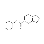 CAS#: 606133-05-5， N-Cyclohexylhexahydropyrrolo[1,2-a]pyrazine-2(1H)-carboxamide