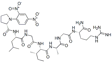 CAS#: 60643-92-7， 1-(2,4-Dinitrophenyl)-L-Prolyl-L-Leucylglycyl-L-Isoleucyl-L-Alanylglycyl-L-Argininamide