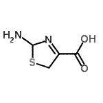 CAS#: 606488-66-8， 2-Amino-2,5-dihydro-1,3-thiazole-4-carboxylic acid