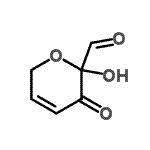 CAS#: 606489-14-9， 2-Hydroxy-3-oxo-3,6-dihydro-2H-pyran-2-carbaldehyde