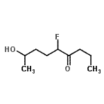 CAS#: 606490-16-8， 5-Fluoro-8-hydroxy-4-nonanone