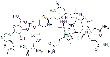 CAS 登录号：60659-91-8， 半胱氨酰钴胺