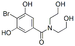 CAS 登录号：60679-72-3， 4-溴-3,5-二羟基-N,N-二(2-羟基乙基)苯甲酰胺