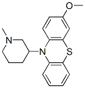 CAS#: 60706-48-1， 3-Methoxy-10-(1-Methyl-3-Piperidinyl)-10H-Phenothiazine