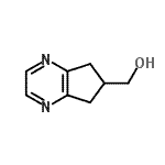 CAS#: 607345-38-0， 6,7-Dihydro-5H-cyclopenta[b]pyrazin-6-ylmethanol