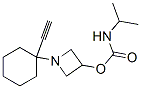 CAS 登录号：60752-89-8， 1-甲基乙基氨基甲酸 1-(1-乙炔基环己基)-3-氮杂环丁基酯