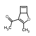 CAS#: 608134-47-0， 1-(3-Methyl-2-oxabicyclo[3.2.0]hepta-3,6-dien-4-yl)ethanone