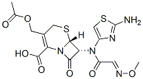 CAS#: 60846-21-1， (6R,7R)-3-(Acetoxymethyl)-8-Oxo-7-[(2-Amino-4-Thiazolyl)(Methoxyimino)Acetylamino]-5-Thia-1-Azabicyclo[4.2.0]Octa-2-Ene-2-Carboxylic Acid