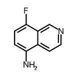 CAS#: 608515-47-5， 8-Fluoro-5-isoquinolinamine