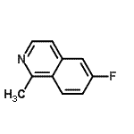CAS#: 608515-77-1， 6-Fluoro-1-methylisoquinoline