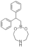结构式 CAS# 608534-43-6, 2-(2,2-二苯基乙基)-1,3,6,2-二氧氮杂硼杂环辛烷