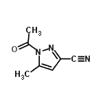 CAS#: 60858-37-9， 1-Acetyl-5-Methyl-1H-Pyrazole-3-Carbonitrile
