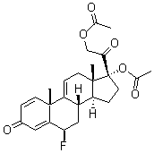 CAS#: 60864-38-2, (6beta)-17,21-Bis(Acetyloxy)-6-Fluoro-Pregna-1,4,9(11)-Triene-3,20-Dione
