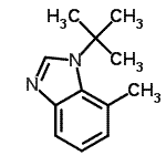 CAS#: 60915-21-1， 7-Methyl-1-(2-Methyl-2-Propanyl)-1H-Benzimidazole