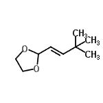 CAS#: 609359-50-4， 2-[(1E)-3,3-Dimethyl-1-buten-1-yl]-1,3-dioxolane