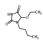 CAS#: 609843-50-7， 1-Butyl-5-ethoxy-2,4-imidazolidinedione