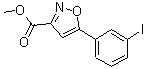CAS#: 609848-44-4， Methyl 5-(3-iodophenyl)-1,2-oxazole-3-carboxylate
