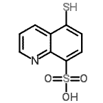 CAS#: 60999-28-2， 5-Sulfanyl-8-Quinolinesulfonic Acid