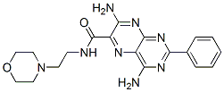 CAS#: 61-69-8， 4,7-Diamino-N-(2-Morpholinoethyl)-2-Phenyl-6-Pteridinecarboxamide