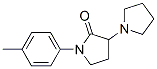 CAS 登录号：6103-52-2， 1-(4-甲基苯基)-3-(1-吡咯烷基)吡咯烷-2-酮