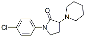 CAS 登录号：6103-61-3， 1-(4-氯苯基)-3-哌啶基吡咯烷-2-酮