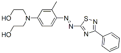 CAS#: 61049-89-6， 2,2'-[[3-Methyl-4-[(3-Phenyl-1,2,4-Thiadiazol-5-Yl)Azo]Phenyl]Imino]Bisethanol