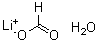 structure of CAS# 6108-23-2, Lithium Formate Monohydrate