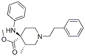CAS#: 61085-96-9， Methyl cis-4-Anilino-3-Methyl-1-Phenethylpiperidine-4-Carboxylate