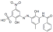 CAS#: 6109-98-4， 3-[[5-(Benzoylamino)-6-Hydroxy-3-Methylphenyl]Azo]-2-Hydroxy-5-Nitrobenzenesulfonic Acid