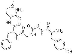 CAS#: 61090-95-7， L-Tyrosyl-D-Alanylglycyl-L-Phenylalanyl-L-Methioninamide