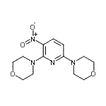 CAS#: 61100-30-9， 4,4'-(3-Nitro-2,6-Pyridinediyl)Dimorpholine
