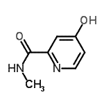 CAS#: 611226-36-9， 4-Hydroxy-N-methyl-2-pyridinecarboxamide