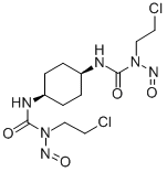 CAS#: 61137-59-5， cis-1,4-Cyclohexylenebis(3-(2-Chloroethyl)-3-Nitrosourea)