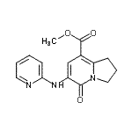 CAS#: 612065-23-3， Methyl 5-oxo-6-(2-pyridinylamino)-1,2,3,5-tetrahydro-8-indolizinecarboxylate