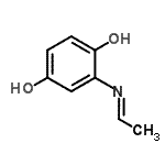 CAS#: 612070-32-3， 2-[(E)-Ethylideneamino]-1,4-benzenediol