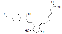 CAS#: 61218-31-3， 16(S)-Methyl-20-methoxyprostaglandin E2