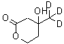 CAS#: 61219-76-9， 4-Hydroxy-4-(<Sup>2</Sup>H<Sub>3</Sub>)Methyltetrahydro-2H-Pyran-2-One