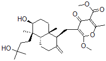 CAS#: 61235-00-5， Colletotrichin