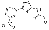 CAS#: 6125-33-3， 2-Chloro-N-[4-(3-Nitro-Phenyl)-Thiazol-2-Yl]-Acetamide
