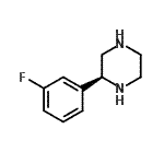 CAS#: 612507-30-9， (2S)-2-(3-Fluorophenyl)piperazine