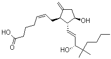 CAS#: 61263-35-2, (5Z,11A,13E,15R)-11,15-Dihydroxy-16,16-Dimethyl-9-Methylene-Prosta-5,13-Dien-1-Oic acid