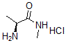 structure of CAS# 61275-22-7, (2S)-2-Amino-N-Methyl-Propanamide Hydrochloride (1:1);(S)-2-Amino-N-Methylpropanamide Hydrochloride;N~1~-Methyl-L-Alaninamide Hydrochloride;Propanamide, 2-Amino-N-Methyl-, (2S)-